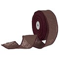 Bags & Bows® 2 x 10 Yds. Wired Burlap Ribbon, Brown, 1/RL
