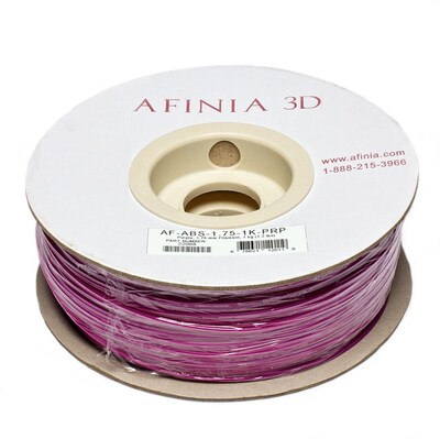 Afinia Value-Line H-Series 1.75mm ABS Plastic 3D Printer Filament, Purple