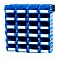 LocBin 3-210BWS Wall Storage Small Bins; Blue