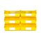 LocBin 3-235YWS Wall Storage Large Bins, Yellow