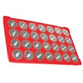 MagClip 72421 Socket Caddy and 28 Pegs, Red