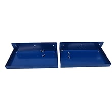 DuraHook 76126-2 12Wx6D Shelf 2 Pack, Blue
