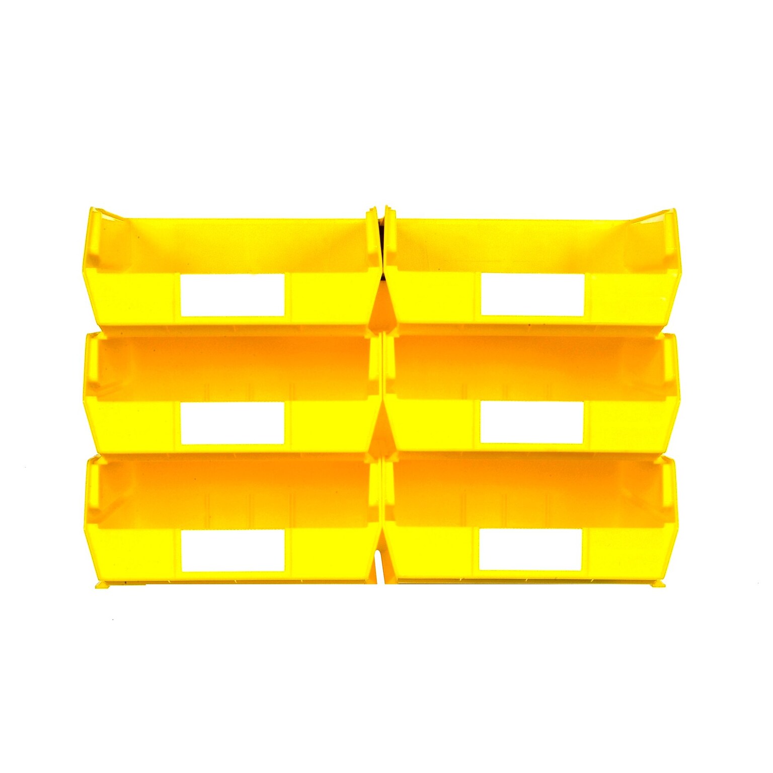 LocBin BK-235 11L x 11W Bin Kit 6 CT, Yellow