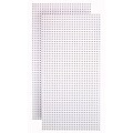 Tempered Wood Pegboard 24 x 48, Blissful White (TPB-2W)