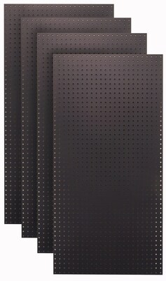 Tempered Wood Pegboard 24 x 48, Black (TPB-4BK)