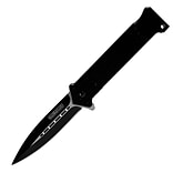 Trademark Whetstone™ 8 Speedster Pocket Knife, Black