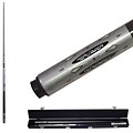 Trademark Metallic Silver Titanium Cue Billiard Stick