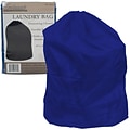 Trademark Global Laundry Bag, Nylon, Blue (82-5044BLU)