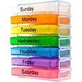 Trademark Remedy™ Daily Pill and Vitamin Organizer