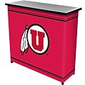 Trademark 36 Metal Portable Bar With Case, University of Utah