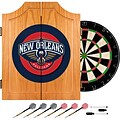 Trademark Wood Dart Cabinet Set, New Orleans Pelicans