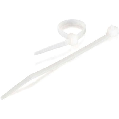 C2G® 100/Pack 11 1/2 White Cable Tie