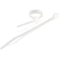 C2G® 11 1/2" Cable Tie; White, 100/Pack