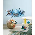 RoomMates Finding Nemo Sharks Peel and Stick Giant Wall Decal