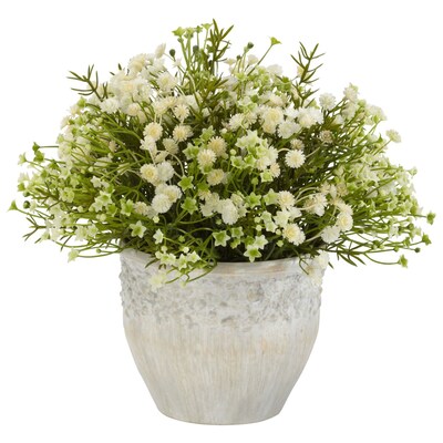 Nearly Natural 4125 Mini Daisy Plant in Pot