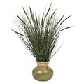 Nearly Natural 4730 Grass Desk Top Plant in Decorative Vase