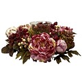 Nearly Natural 4931 Peony Hydrangea Candelabrums, Pink