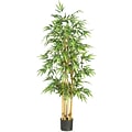 Nearly Natural 5253 64 Bamboo Silk Tree in Pot