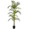 Nearly Natural 5315 5 Areca Palm Silk Tree in Pot