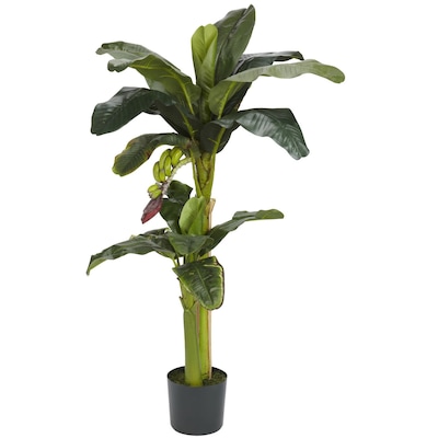 Nearly Natural 5323 Banana Silk Tree in Pot