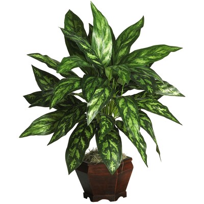 Nearly Natural 6617 Silver King Floor Plant in Decorative Vase