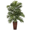 Nearly Natural 6675 Areca Palm Desk Top Plant in Decorative Vase