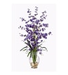 Nearly Natural 1073-PP Dancing Lady Floral Arrangements, Purple