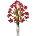 Nearly Natural 1172-RD Cosmos Arrangements, Red