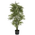 Nearly Natural 5339 4 Plastic Parlour Palm Tree in Pot