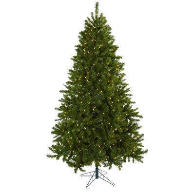 Nearly Natural 5374 Windermere Christmas Tree with Stand