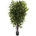 Nearly Natural 5402 Deluxe Ficus Tree in Pot
