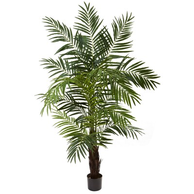 Nearly Natural 5408 6 Areca Palm Tree in Pot