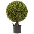 Nearly Natural 5919 27 Boxwood Ball Topiary Plant in Pot