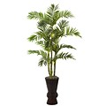 Nearly Natural 5927 62 Areca Tree in Planter
