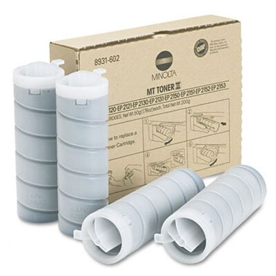 Konica Minolta Black Toner Cartridge (8931-602); High Yield