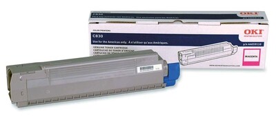 OKI 43865767 Cyan High Yield Toner Cartridge