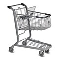 E-85 Traditional Shopping Cart, Metallic Gray