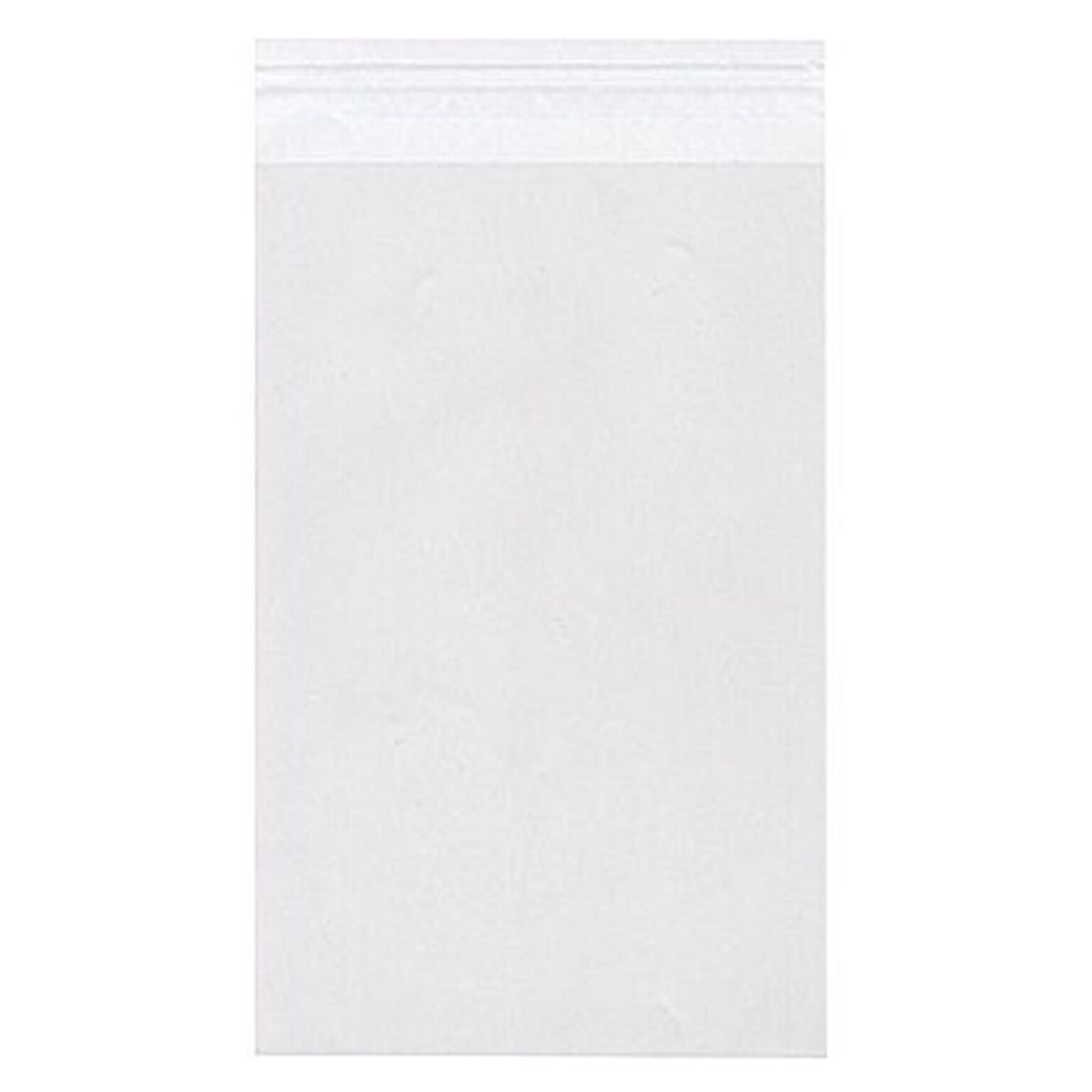 JAM Paper Cello Sleeves with Self-Adhesive Closure, 13.4375 x 19.25, Clear, 1000/Carton (13.519.25CELLOB)