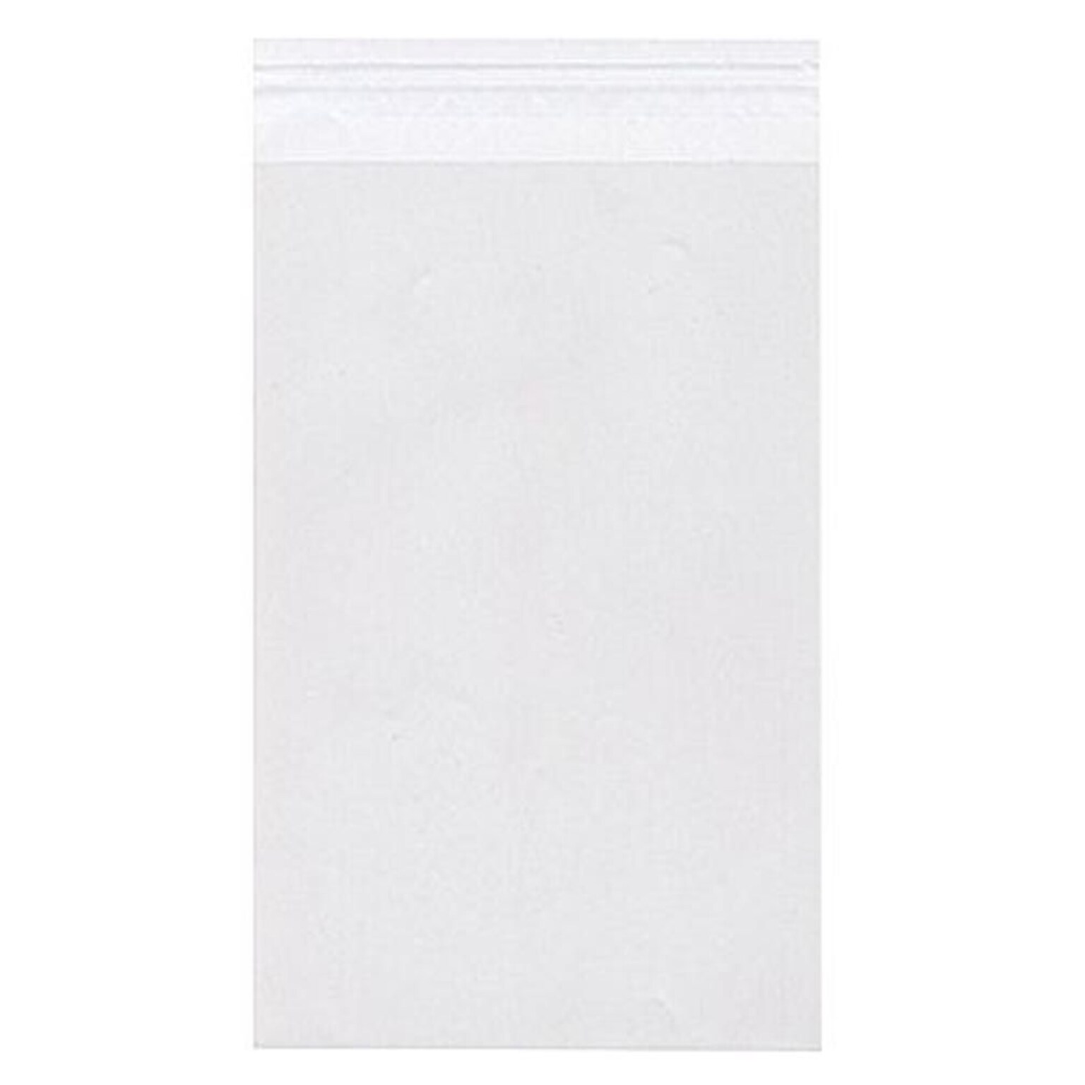 JAM Paper Cellophane Envelope with Self-Adhesive Closure, 13.4375 x 19.25, Clear, 1000/Carton (13.519.25CELLOB)