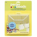 Perler® Large Fun Fusion Pegboards, Clear, 4/Pack