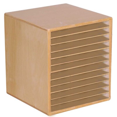 Wood Designs™ Table Top Puzzle Rack, Natural