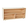 Wood Designs™ Storage 24H X-Deep 18Versatile Shelf Storage, Birch