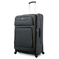 SwissGear® 28 Spinner Upright Luggage Suitcase, Gray With Black Accent