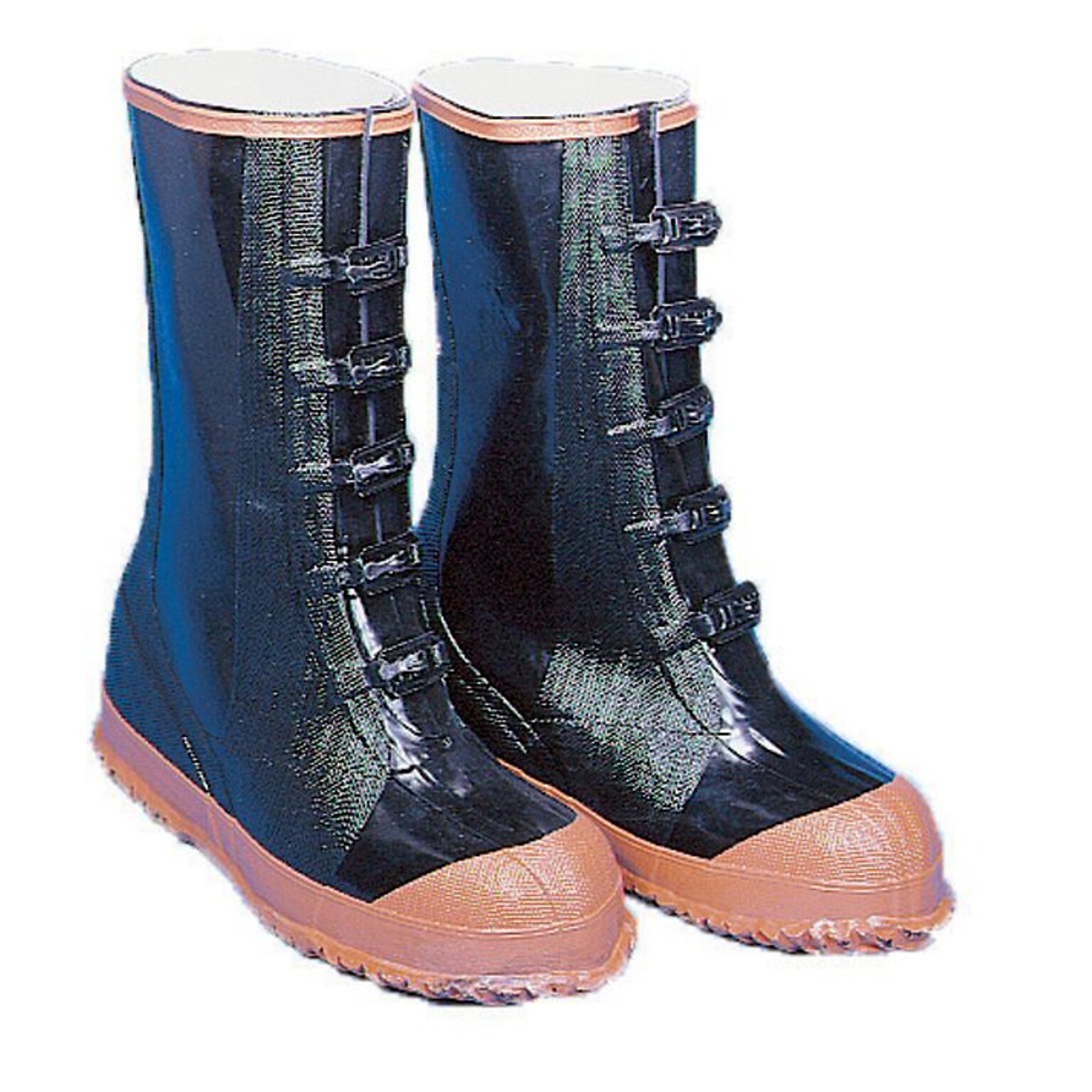 Mutual Industries 14 High Over-the-Shoe 5-Buckle Arctic Boot, Black, Size 13
