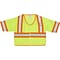 Mutual Industries MiViz High Visibility Mesh Safety Vest With Pockets, ANSI Class R3 Lime, 2XL