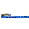 Mutual Industries Buried Water Line Underground Detectable Tape, 2 x 1000, Blue