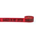 Mutual Industries DANGER DO NOT ENTER Barricade Tape, 3 x 300, Red, 16/Box (17779-0-0300)