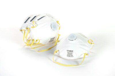 Mutual Industries N95 Dust and Mist Respirator With Valve; 10/Box