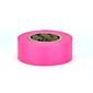 Mutual Industries Ultra Glo Flagging Tape, 1-3/16" x 100 yds, Pink, 12/Box (16001-175-1875)
