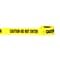 Mutual Industries CAUTION DO NOT ENTER Barricade Tape, 3 x 300, Yellow, 16/Box (17779-25-0300)